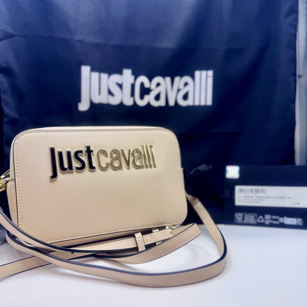 Roberto Cavalli “Just Cavalli” Mini Range B Crossbody Bag NWT!! - Picture 7 of 16